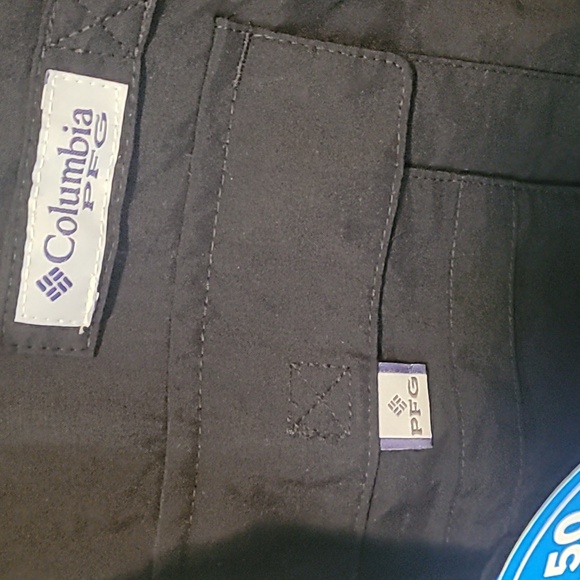 Mens XXL Columbia PFG button fishing shirt black - Picture 4 of 9